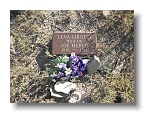Dawson gravesite of Lena Girotti Merlo